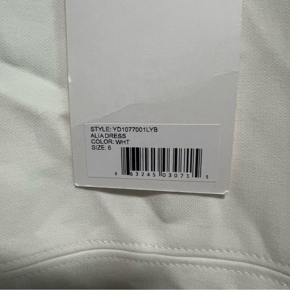 Likely ALIA DRESS, White, New with Tags - Picture 6 of 7